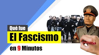 ¿Qué fue el FASCISMO  Resumen  Definición características y orígenes [upl. by Lukasz796]