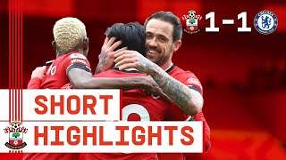 90SECOND HIGHLIGHTS Southampton 11 Chelsea  Premier League [upl. by Ynatsyd]