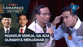 Momen Mahfud MD Tolak Jawab Pertanyaan Gibran Receh dan Tak Ada Gunanya [upl. by Greg]