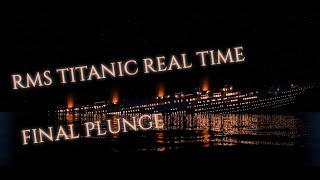 RMS Titanic Real Time Final Plunge Featured in 112 Livestream [upl. by Asselim637]