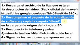 Actualizar Huawei P8 LTE GRAL09 Android 60 [upl. by Nochur974]