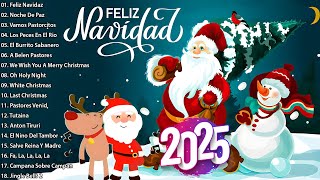 FELIZ NAVIDAD FELIZ AÑO NUEVO 2025🌲Música de Navidad en Español🎅Mejores Exitos Villancicos Navideños [upl. by Enilhtak]