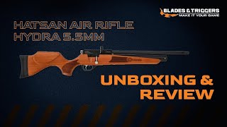 Hatsan Air Rifle Hydra Unboxing amp Review [upl. by Aiceled]