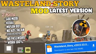 NEW UPDATE WASTELAND STORY MOD APK LATEST VERSION GOD MODE [upl. by Lonne205]