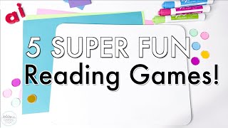 5 Super Fun Reading Games that Create Instant Engagement [upl. by Rehnberg]