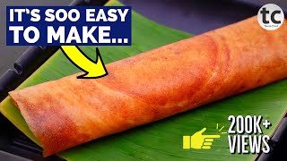 How to make Hotel Style Dosa  Hotel Dosa Batter  Crispy Dosa Recipe  Best Dosa Batter Tamilchef [upl. by Aisyle458]