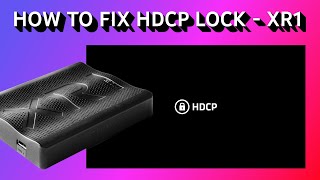 How to Remove HDCP Lock  EVGA XR1 Lite [upl. by Mullac]