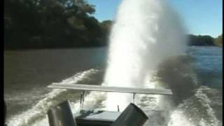 Jet Boat With Rolls Royce Allison Gas Turbine [upl. by Lorin887]