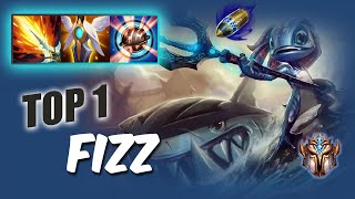 Wild Rift Fizz TOP 1  S12 RUSH Challenger ranked game  build [upl. by Wilder]