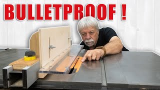 Bulletproof Table Saw Fence Upgrade [upl. by Chancey]