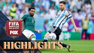 Argentina vs Saudi Arabia Highlights  2022 FIFA World Cup [upl. by Evslin]