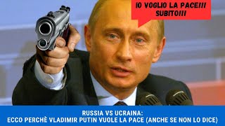 RUSSIA VS UCRAINA Perché Putin è pronto a negoziare [upl. by Conyers]