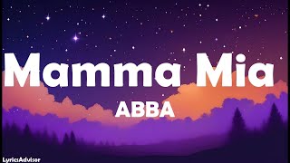 ABBA  Mamma Mia Lyrics [upl. by Halet]