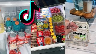 Snack drawer restock  organizing and restocking ASMR  Tiktok compilation 🍬🍭🍫 [upl. by Matta691]