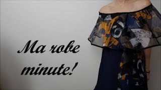 Diy Comment coudre sa robe dété toujours sans patron [upl. by Inalak]