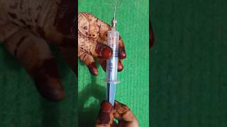 😍 How to make Injection 💉Syringe Mehndi Cone shorts youtube viral mehandikadesign [upl. by Ahsyek362]