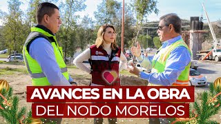 Supervisando los Avances en la Obra del Nodo Morelos [upl. by Aerdnahc]