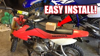 How To Install A Honda CRF 50 Carburetor [upl. by Pepillo]