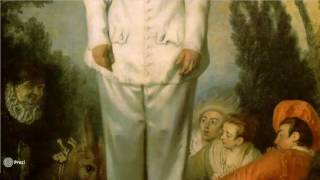 Antoine Watteau Pierrot antiguamente llamado Gilles  cristinadelrossoblogspotcom [upl. by Eluj981]