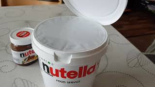 Opening 3kg Nutella [upl. by Rubel]