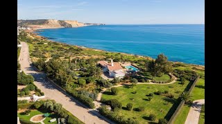 Algarve ocean front estate for sale within walking distance to beach and town near Lagos Portugal [upl. by Brunk]