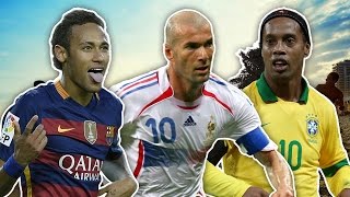 Top 10 Most Skilful Footballers In History [upl. by Nnainot]