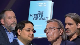 Debatte über Medien  Precht Welzer Niggemeier Bouhs auf der Buchmesse  21102022 [upl. by Von]