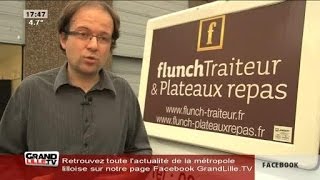 Flunch propose son service traiteur [upl. by Aicilat]