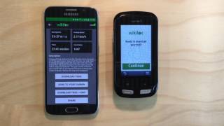 Wikiloc for Garmin ConnectIQ 2017 [upl. by Melena]