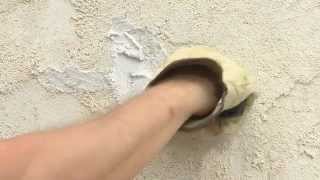 How to Repair Cracks and Holes in Stucco [upl. by Leveridge]