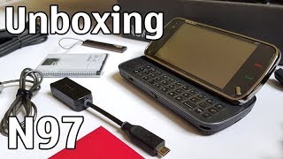 Nokia N97 Unboxing 4K with all original accessories Nseries RM505 review [upl. by Weywadt549]