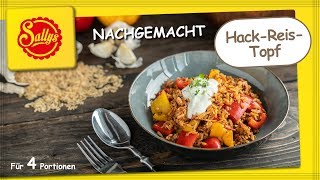 Maggi Nachgemacht HackReisTopf  Sallys Welt [upl. by Mccormick928]