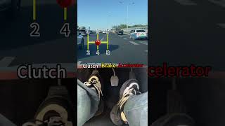 How to upshift a manual did you learndriving drivingskills drivingtips [upl. by Elimaj]