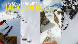 POV You scored the first Tram at Jackson Hole in April [upl. by Sorensen]