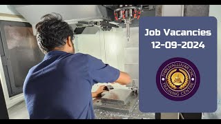 JOB VACANCIES 12092024 [upl. by Hobey]