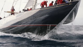 Voiles de St Tropez Maxis jour 5  Grand Finale  Avec vagues [upl. by Bernt]