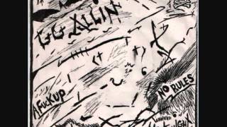 GG Allin and the Jabbers  No Rules 7 [upl. by Swetlana]