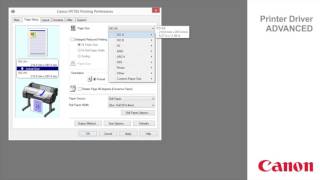 DEMO  Canon Printer Driver Advanced Functions [upl. by Addia572]