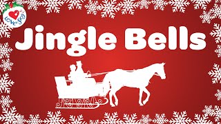 Jingle Bells with Lyrics 🔔 Merry Christmas Song [upl. by Leinad]