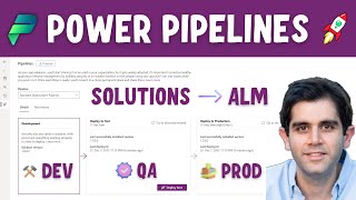 Introduction to Pipelines for Power Platform  Deploy Solutions to Environments  Tutorial [upl. by Colene]