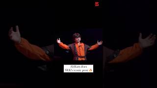 Abram SRK 🤩 Signature Pose Performance srk shorts abram [upl. by Eneroc]