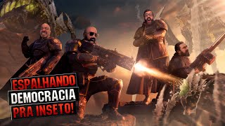 Helldivers 2 Gameplay  Hellnoobs causando estragos unidos [upl. by Cleti]