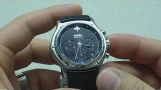 Ebel 1911 Automatic Chronograph Watch Review [upl. by Bremen]