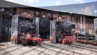 Heilbronn Eisenbahnmuseum und Modellbahnausstellung [upl. by Aihsekyw]