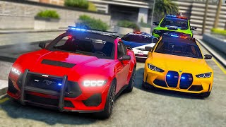 High Speed Cop Is Out In GTA 5 RP [upl. by Adar225]