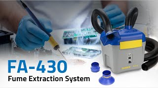 Hakko FA430 Fume Extraction System by American Hakko [upl. by Pirbhai109]