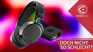 ICH LAG FALSCHEs ist doch nicht SO SCHLECHT wie ich dachte Arctis Pro Wireless ReReview [upl. by Doralyn882]