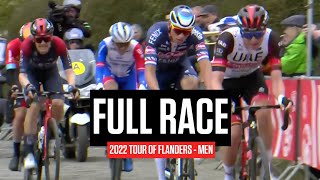 FULL RACE 2022 Tour Of Flanders Men [upl. by Ecirtram]