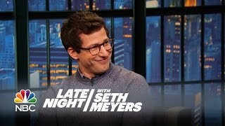 Andy Sambergs SNL Characters That Never Were  Late Night with Seth Meyers [upl. by Kudva]