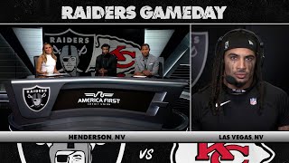 Raiders Come Up Short in First Matchup Against the Chiefs  Raiders Gameday [upl. by Anuahsed621]